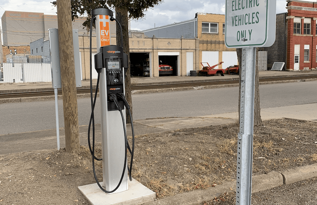 electric charging station in Coshocton