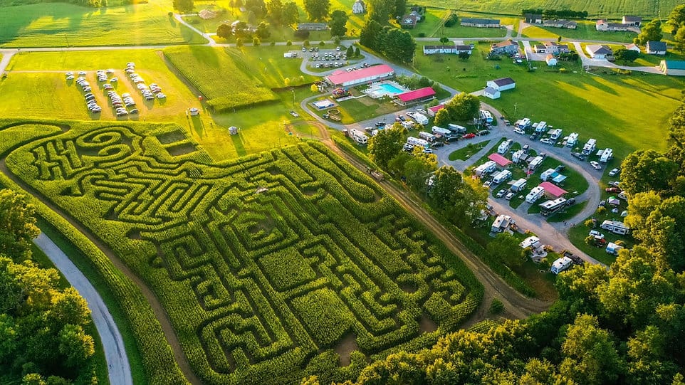 mcpeek's might maze coshocton county